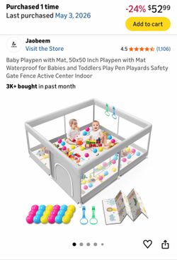 Baby playpen