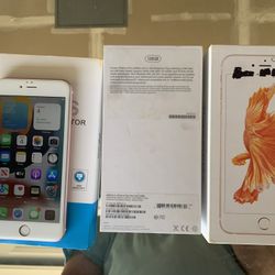 iphone 6-S Plus 128gb With Free Front Glass and Original Box