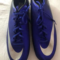 Nike Men's Mercurial Veloce II CR FG Soccer Cleats Blue Size 13