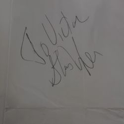 Steve Tyler Of Aerosmith Autograph