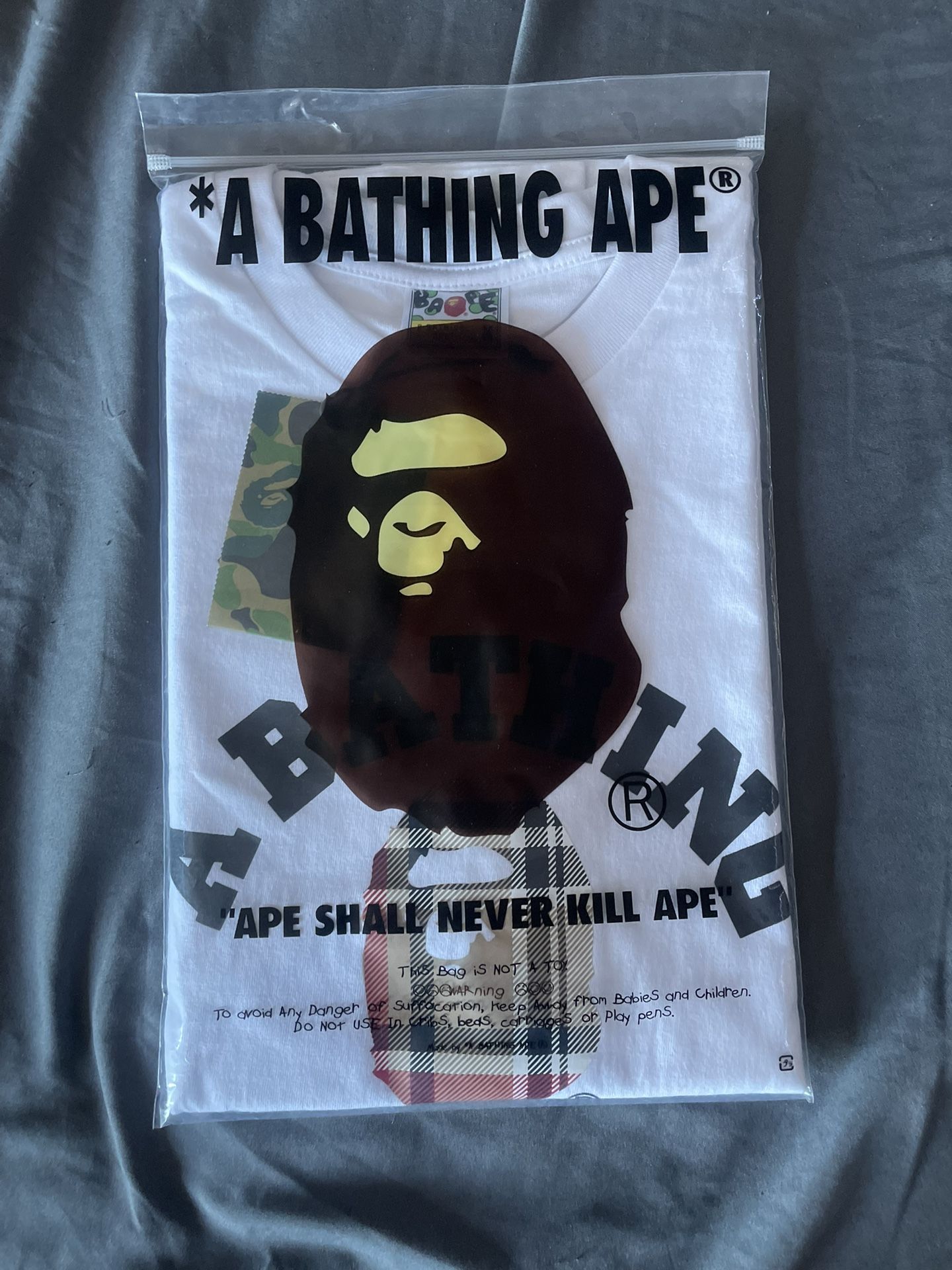 BAPE SHIRT (THROW OFFER)