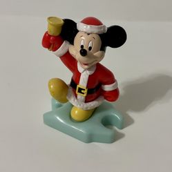 Vintage McDonald’s Happy Meal Mickey Mouse Santa Once Upon a Christmas Puzzle Piece