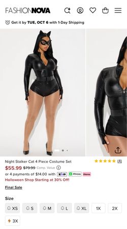 Cat women costume