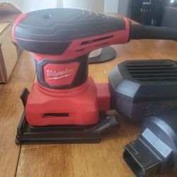 Milwaukee 1/4 sheet  palm sander