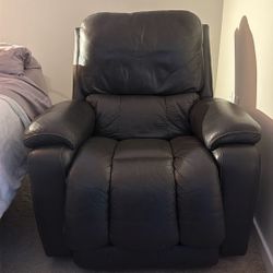 La-Z-Boy Grey Leather Power Recliner