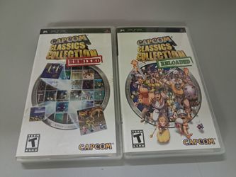Sony Playstation Portable PSP Capcom Collection Video Games