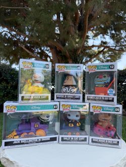 The Nightmare Before Christmas Funko Pop Train Set