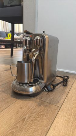 Nespresso Creatista Plus Espresso Machine by Breville, Brushed Stainless Steel