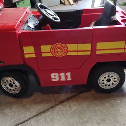 RC Ride In Fire Truck (Children)