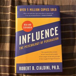 Influence The Psychology Of Persuasion Book New