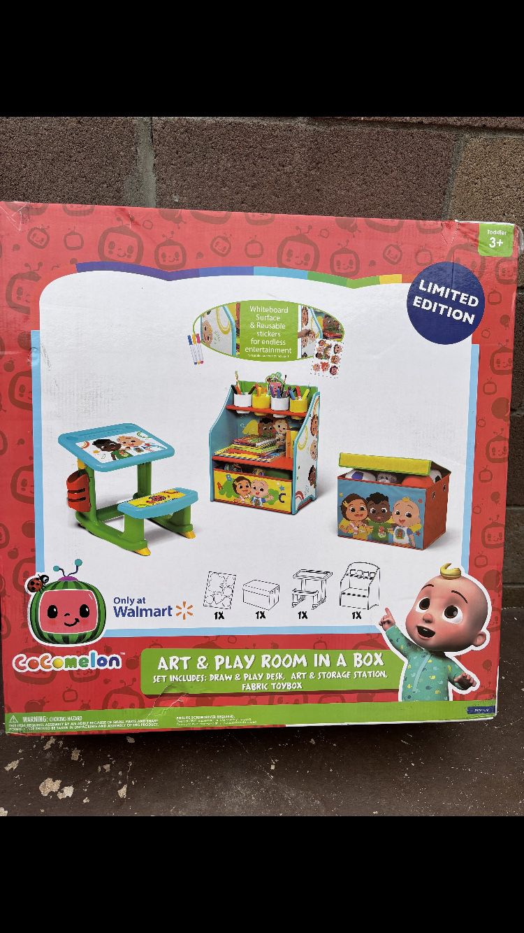 Coco Melon Art And Play Room In A Box 
