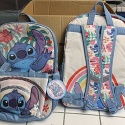 Disney Stitch Backpack with Removable Lunch Cooler