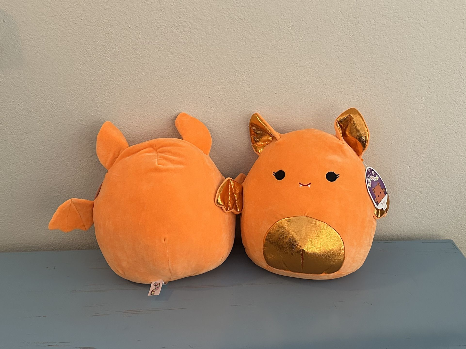 (2) **NEW** Walgreens Exclusive Halloween Tangie Squishmallow