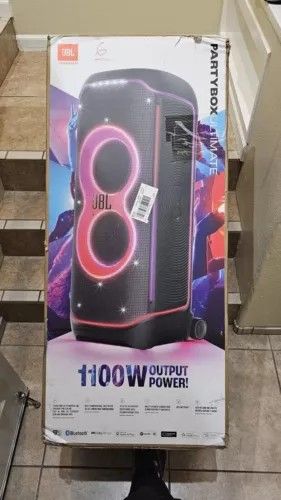 JBL PartyBox Ultimate Wi-Fi Bluetooth Portable Speaker System NEW