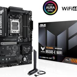 ASUS TUF Gaming B650E-E WiFi AMD AM5 B650 ATX Motherboard 9000 Series CPU Ready