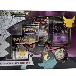 Pokemon Dragapult Celebrations Collection Sealed 