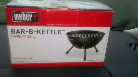 Novelty weber collectible bar b kettle