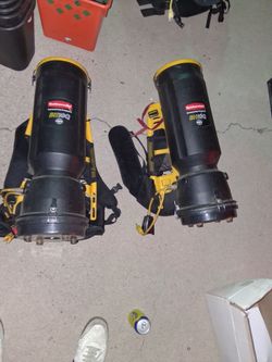 Rubbermaid backpack vacuums BH10Q