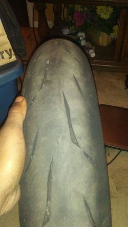 Motorcycle front tire