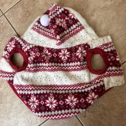 Festive Holiday Pet Sweater 