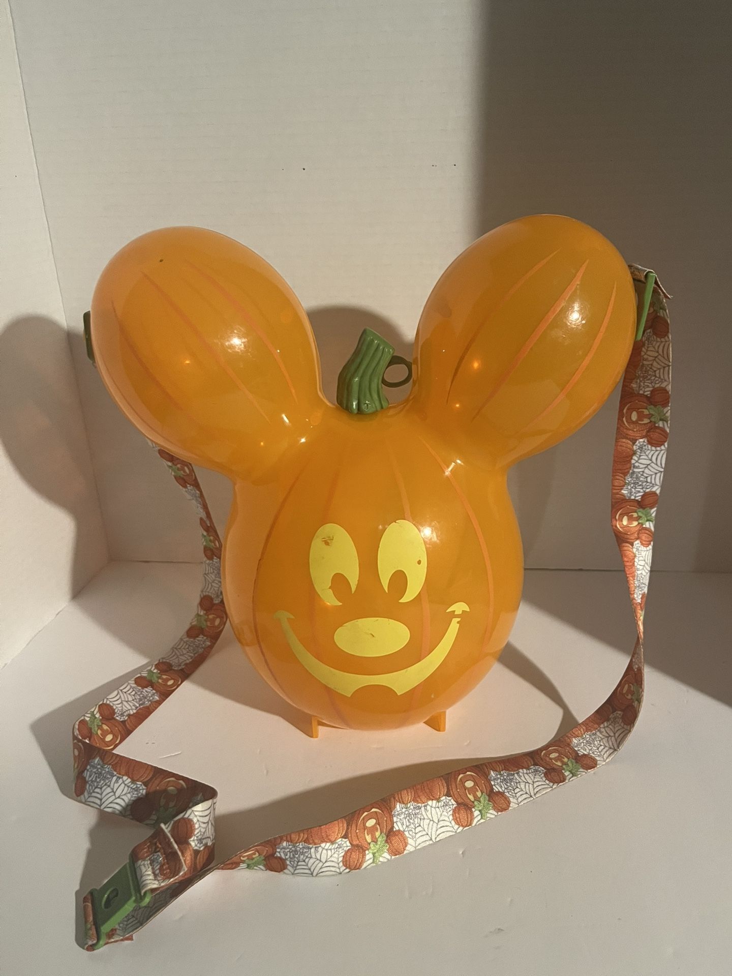 Disney Parks Mickey Mouse Pumpkin Balloon Popcorn Bucket Halloween 