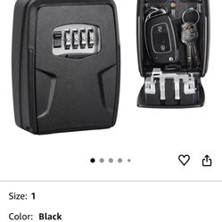 New Fayleeko Portable Key Lock Box