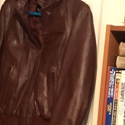 Wilson’s Suede & Leather Jacket Size 40  Brown  Excellent Condition 