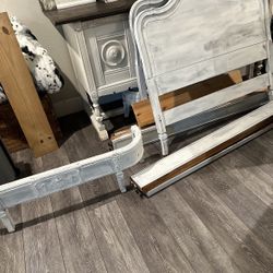 White Bed Frame 