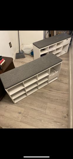 Show Storage/seating Shelves