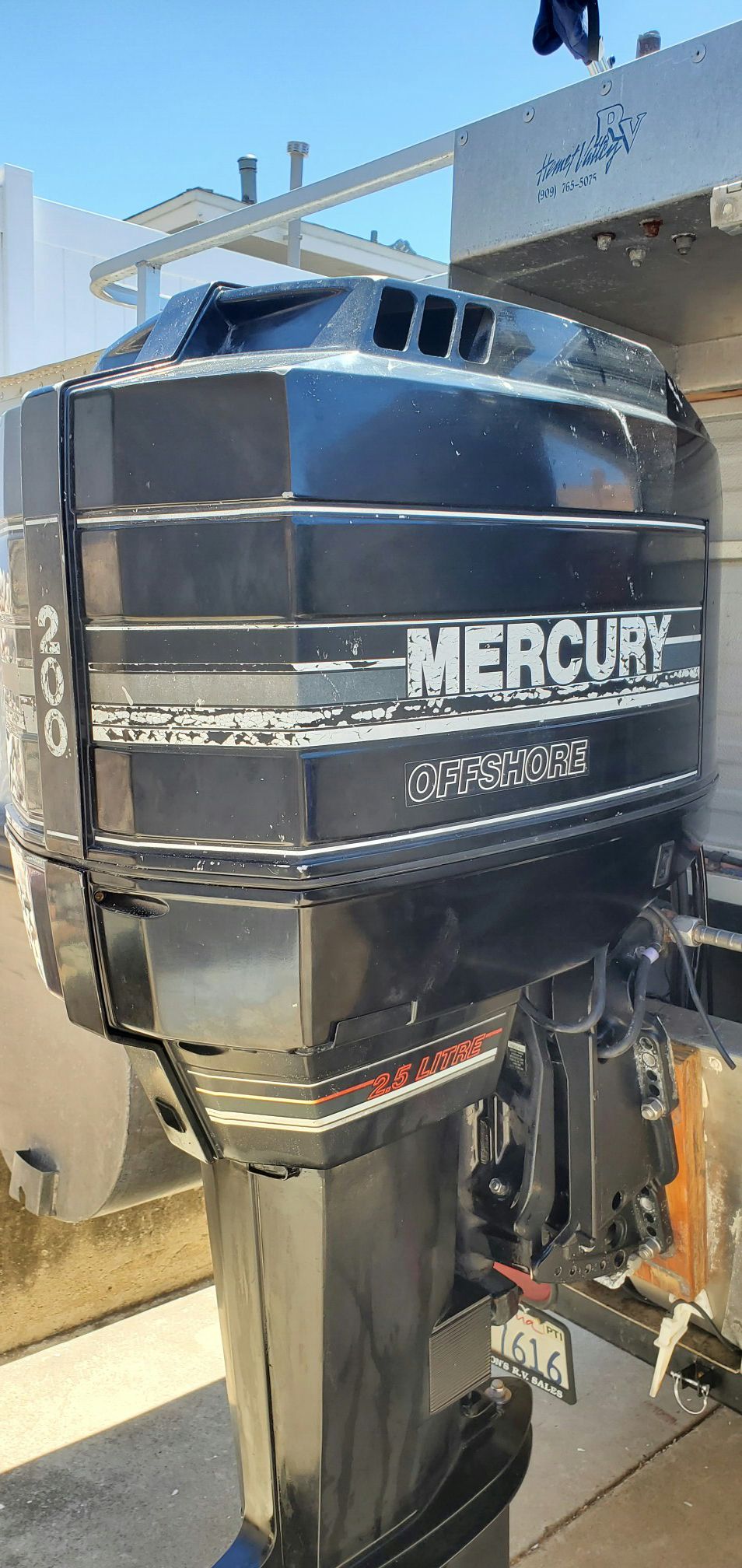 200 Mercury Outboard motor Offshore Saltwater addition