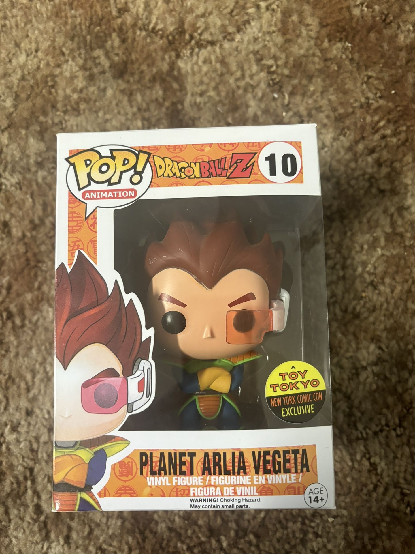 Planet Arlia Vegeta Custom Funko Pop