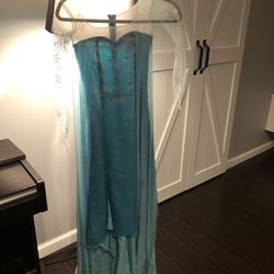 Elsa Costume Size 6 Frozen 