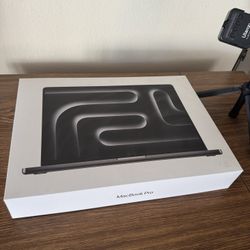 16 MacBook Pro M3 1TB 18gb Ram Space black Apple Care