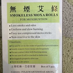 Smokeless Moxa Rolls