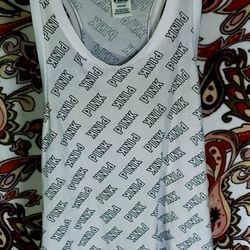 PINK Loose Fitting Tank Size Woman's Large
