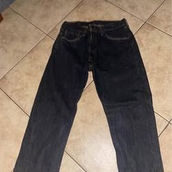 Dark Blue Levi 501’s