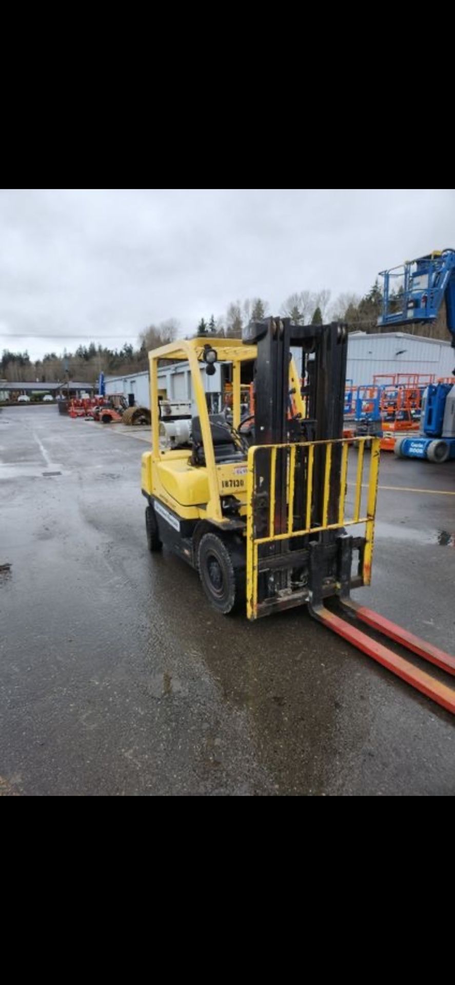 2017 HYSTER H50XT 5,000 LB CAP WHSE FORKLIFT