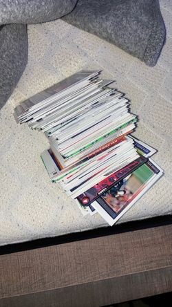 Football cards NfL and NBA.