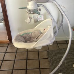 Fisher Price Safari Dreams Cradle n Swing