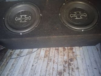 2/Subwoofers 12" inches Phoenix Gold in sealed box $139