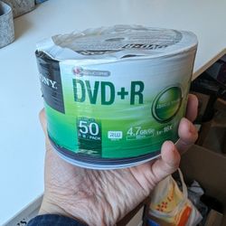 50 Blank DVDs - 4.7GB