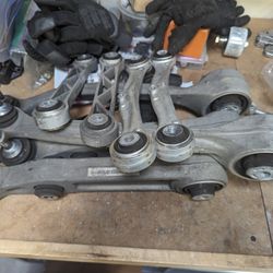 Tesla Model S Front Lower Control Arms, Read Camber Arms and Rear Tow Arms