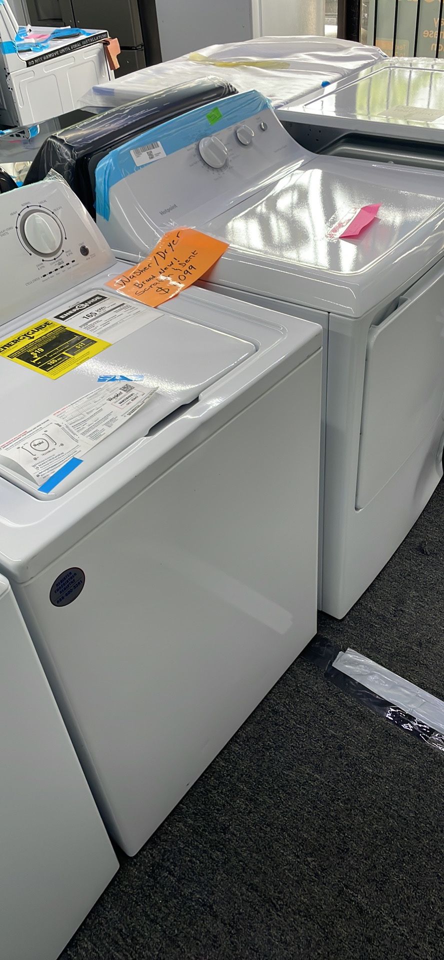 BRAND NEW WASHER AND DRYER SETS ON SALE!!! Starting $999!!