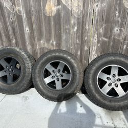 Jeep OEM Rims  and Tires For Sale