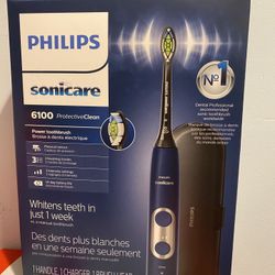 NEW PHILIPS Sonicare ProtectiveClean 6100 Rechargeable Electric Toothbrush, with Pressure Sensor