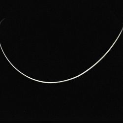 18" x 2mm Solid Sterling Silver Snake Chain Necklace. Italy. MINT!