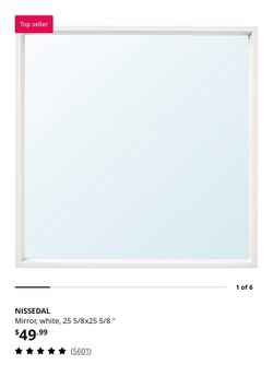Ikea - Nissedal Mirror