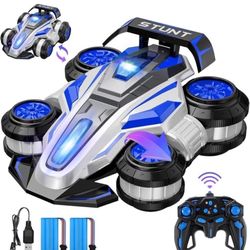 High-Speed Drift RC Stunt Deformation Car, 360-Degree Rotating Transforming R...