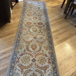 Gorgeous Pure Wool Rug Runner