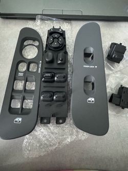 Power window switch  gray color
